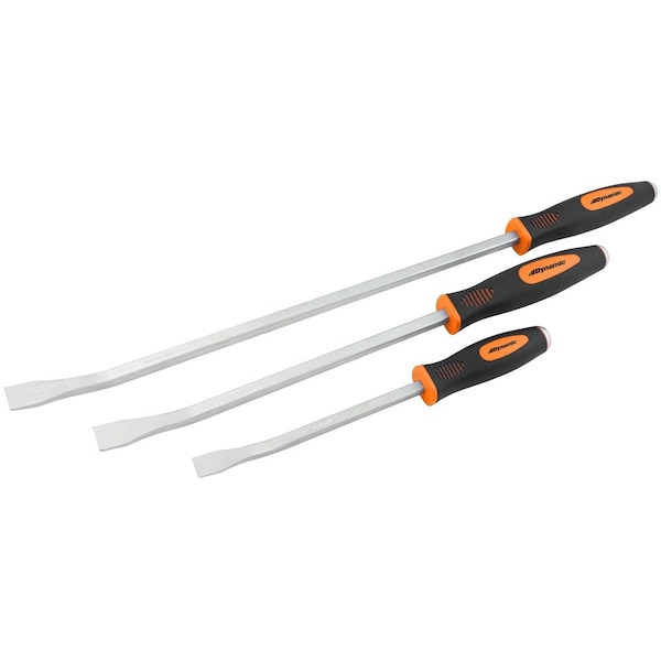 Tools 3 Piece Comfort Grip Pry Bar Set